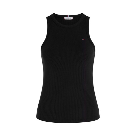 CAMISETA ACANALADA SIN MANGAS SLIM - Tommy Hilfiger - Banango Shop