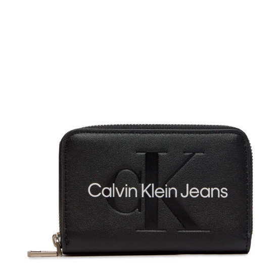 CARTERA SCULPTED MED ZIP AROUND MONO - Calvin Klein - Banango Shop