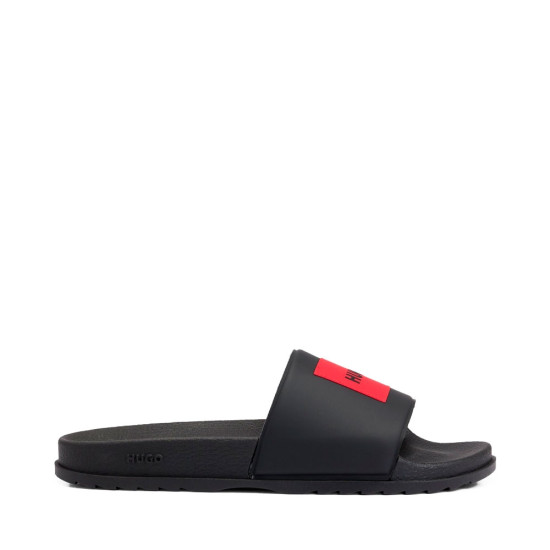 CHANCLAS SLIP-ON CON ETIQUETA CON LOGO - Hugo Boss - Banango Shop