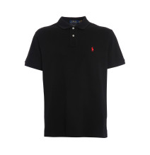 Polo Basic Mesh Black - Ralph Lauren - Banango Shop