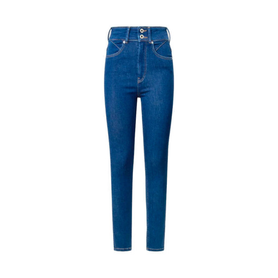 JEANS FIT SUPER SKINNY Y TIRO ALTO - Pepe Jeans - Banango Shop