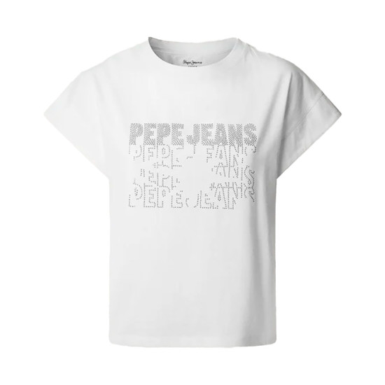 CAMISETA LOGO STRASS - Pepe Jeans - Banango Shop