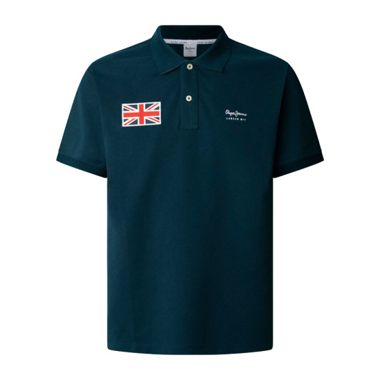 Polo piqué union jack bordado - Pepe Jeans - Banango Shop