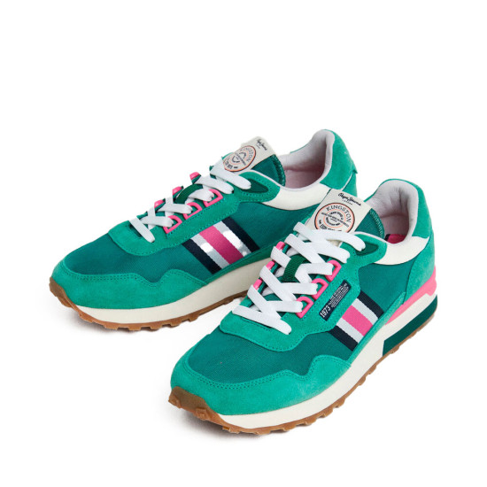 Zapatillas con detalles en ante - kingston - Pepe Jeans - Banango Shop