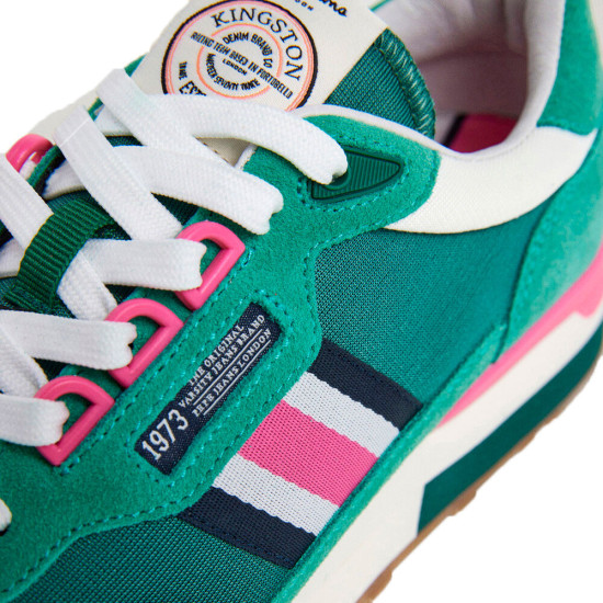 Zapatillas con detalles en ante - kingston - Pepe Jeans - Banango Shop