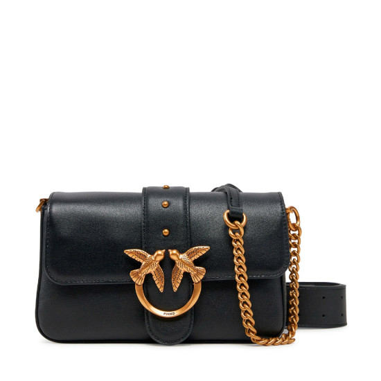 BANDOLERA LOVE ONE MINI SLOUCHY - Pinko - Banango Shop