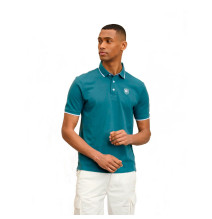 POLO CON PERFIL EN CONTRASTE DAMON - Blauer - Banango Shop