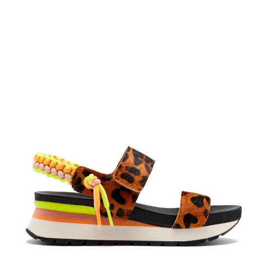SANDALIAS DEPORTIVAS PIEL LEOPARDO LEVERETT - Gioseppo - Banango Shop