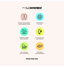 CHANCLAS TIPO PALA GILL - Hot Potatoes - Banango Shop