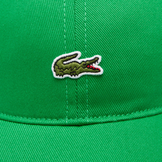 GORRA DE SARGA DE ALGODÓN - Lacoste - Banango Shop
