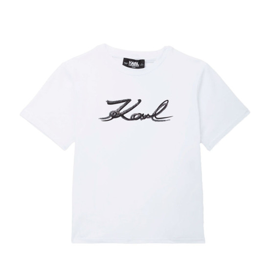 CAMISETA KARL SIGNATURE KIDS - Karl Lagerfeld - Banango Shop