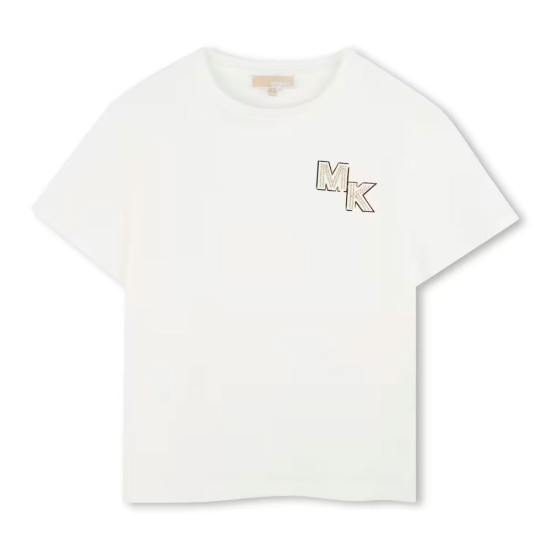 CAMISETA DE ALGODÓN Y MANGA CORTA KIDS - Michael Kors - Banango Shop