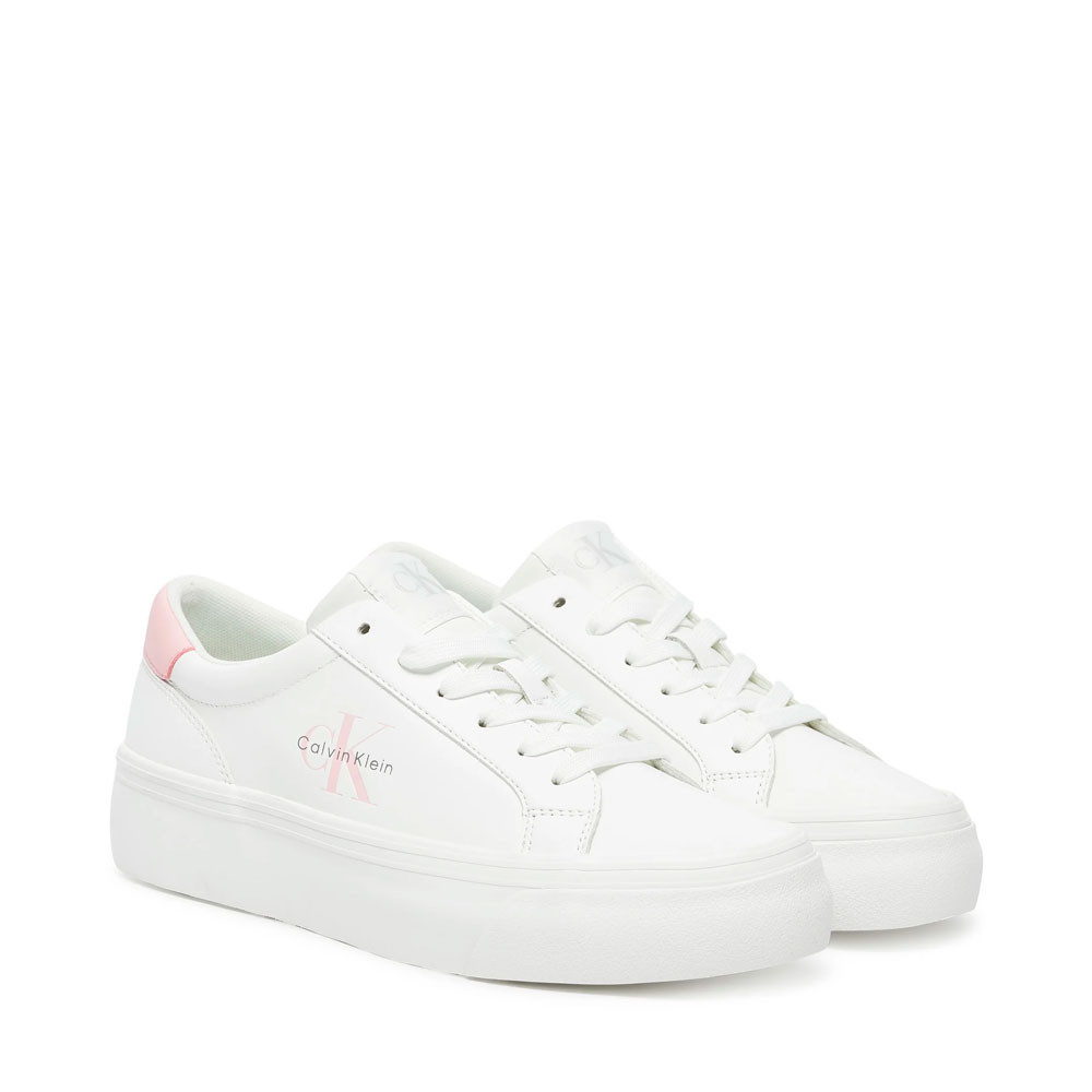 ZAPATILLAS DE PIEL CON LOGOTIPO - Calvin Klein - Banango Shop