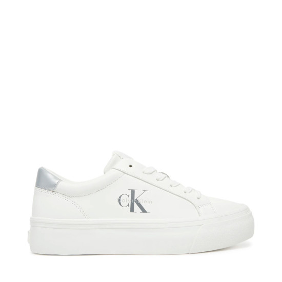 ZAPATILLAS CON MONOGRAMA EN PLATEADO - Calvin Klein - Banango Shop