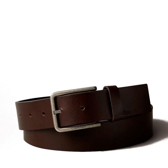 Cinturón de piel granulada - Calvin Klein - Banango Shop