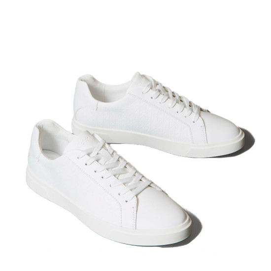 Zapatillas de piel con logo emblemático - Calvin Klein - Banango Shop