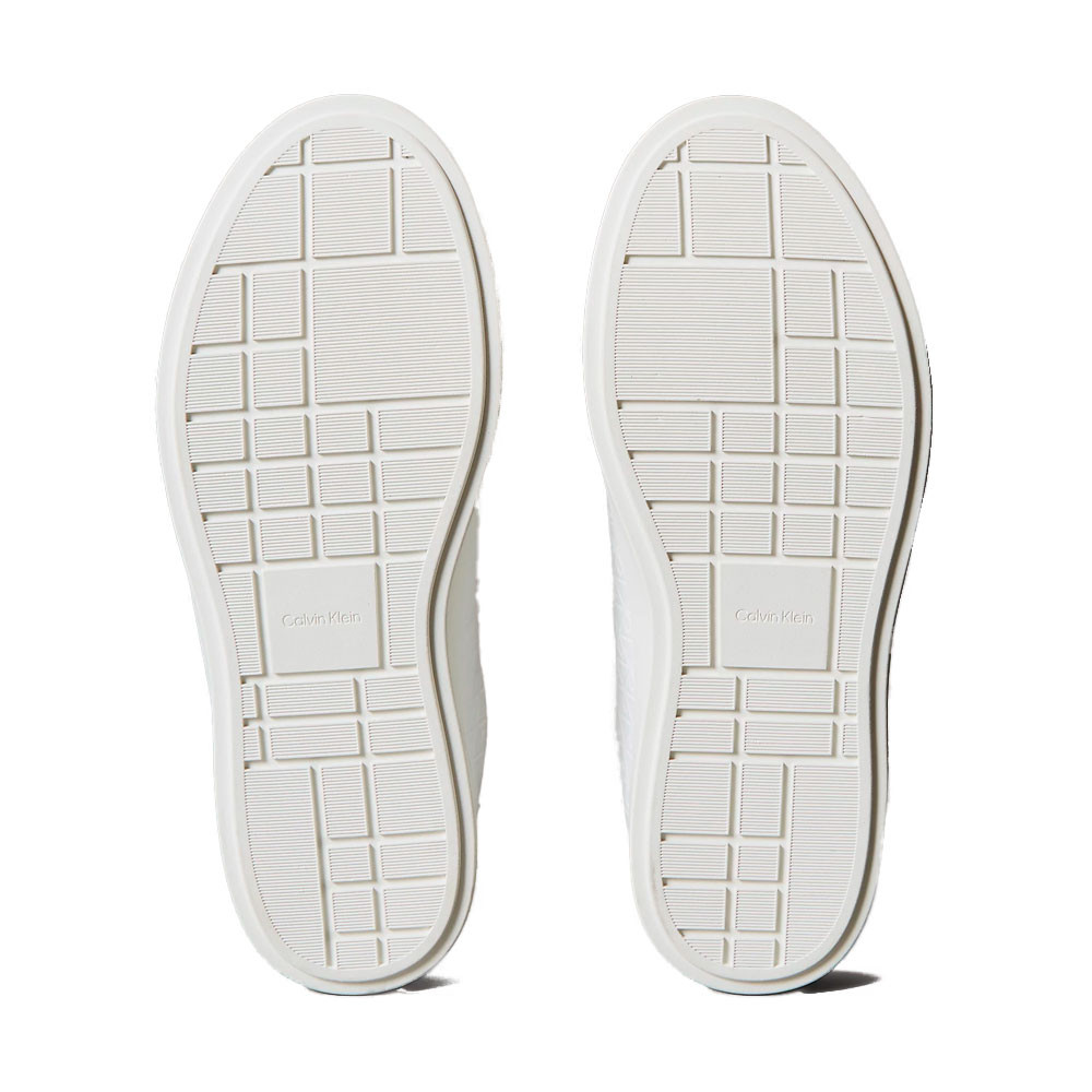Zapatillas de piel con logo emblemático - Calvin Klein - Banango Shop