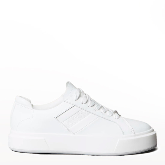 ZAPATILLAS CON CINTA CON LOGO DE PIEL - Calvin Klein - Banango Shop