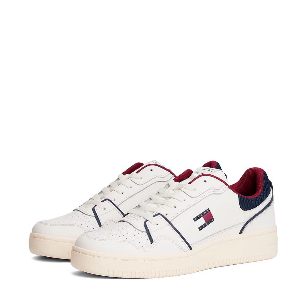 Zapatillas de baloncesto con suela fina dentada - Tommy Hilfiger - Banango Shop