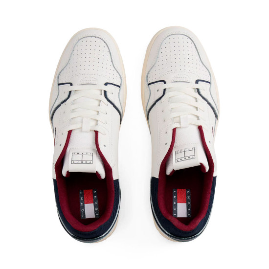 Zapatillas de baloncesto con suela fina dentada - Tommy Hilfiger - Banango Shop