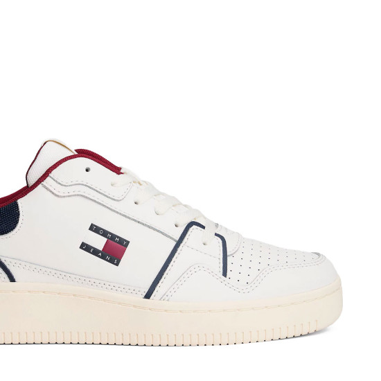 Zapatillas de baloncesto con suela fina dentada - Tommy Hilfiger - Banango Shop