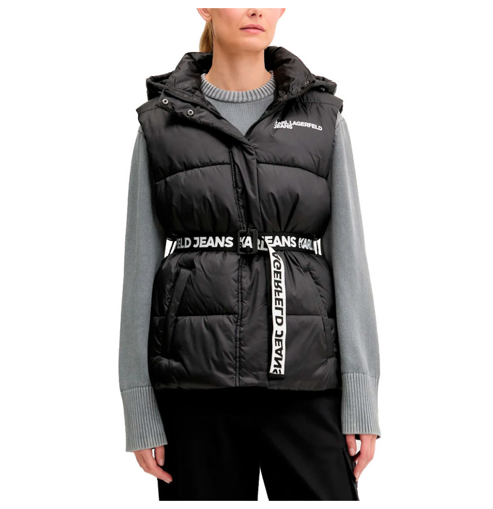 CHALECO BELTED PUFFER - Karl Lagerfeld Jeans - Banango Shop