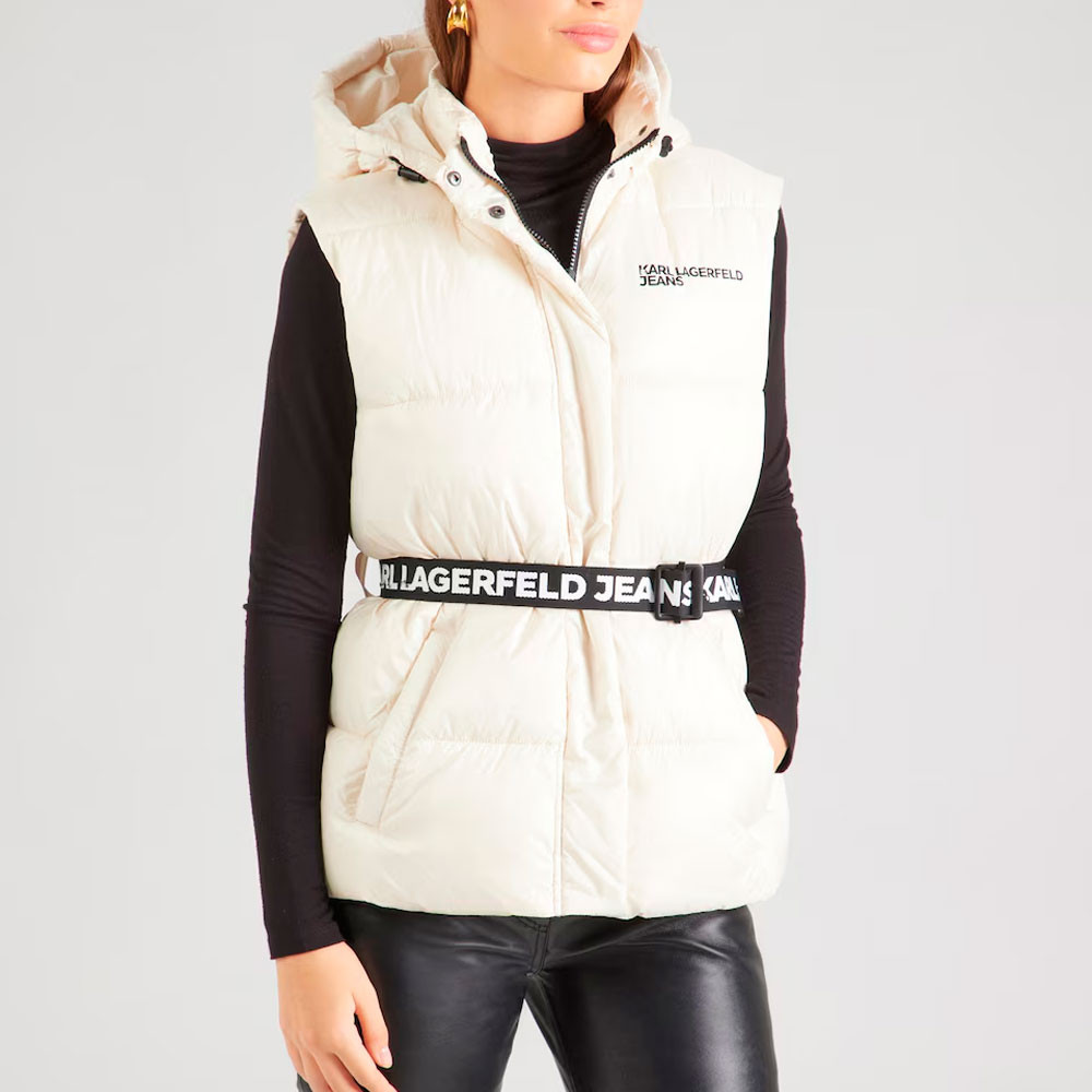 CHALECO BELTED PUFFER - Karl Lagerfeld Jeans - Banango Shop