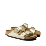 Sandalias Arizona Gold Birko-Flor Metalizado Birkenstock - Birkenstock - Banango Shop