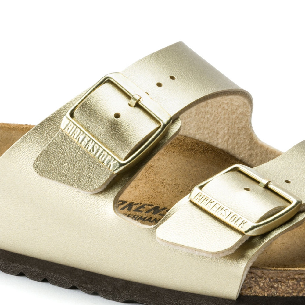 Sandalias Arizona Gold Birko-Flor Metalizado Birkenstock - Birkenstock - Banango Shop