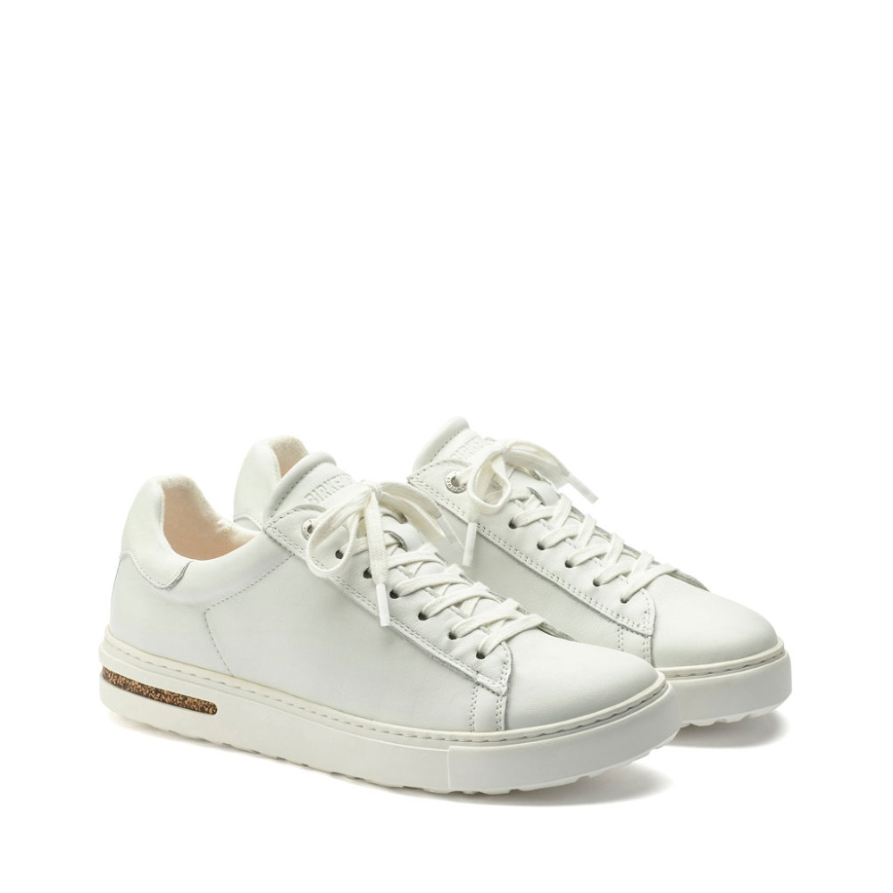 Zapatillas Bend Low White Cuero Natural Birkenstock - Birkenstock - Banango Shop