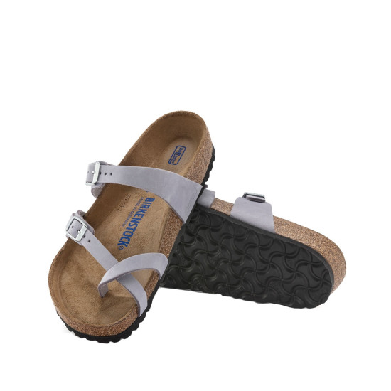Sandalias Mayari Purple Fog con Plantilla Blanda Birkenstock - Birkenstock - Banango Shop