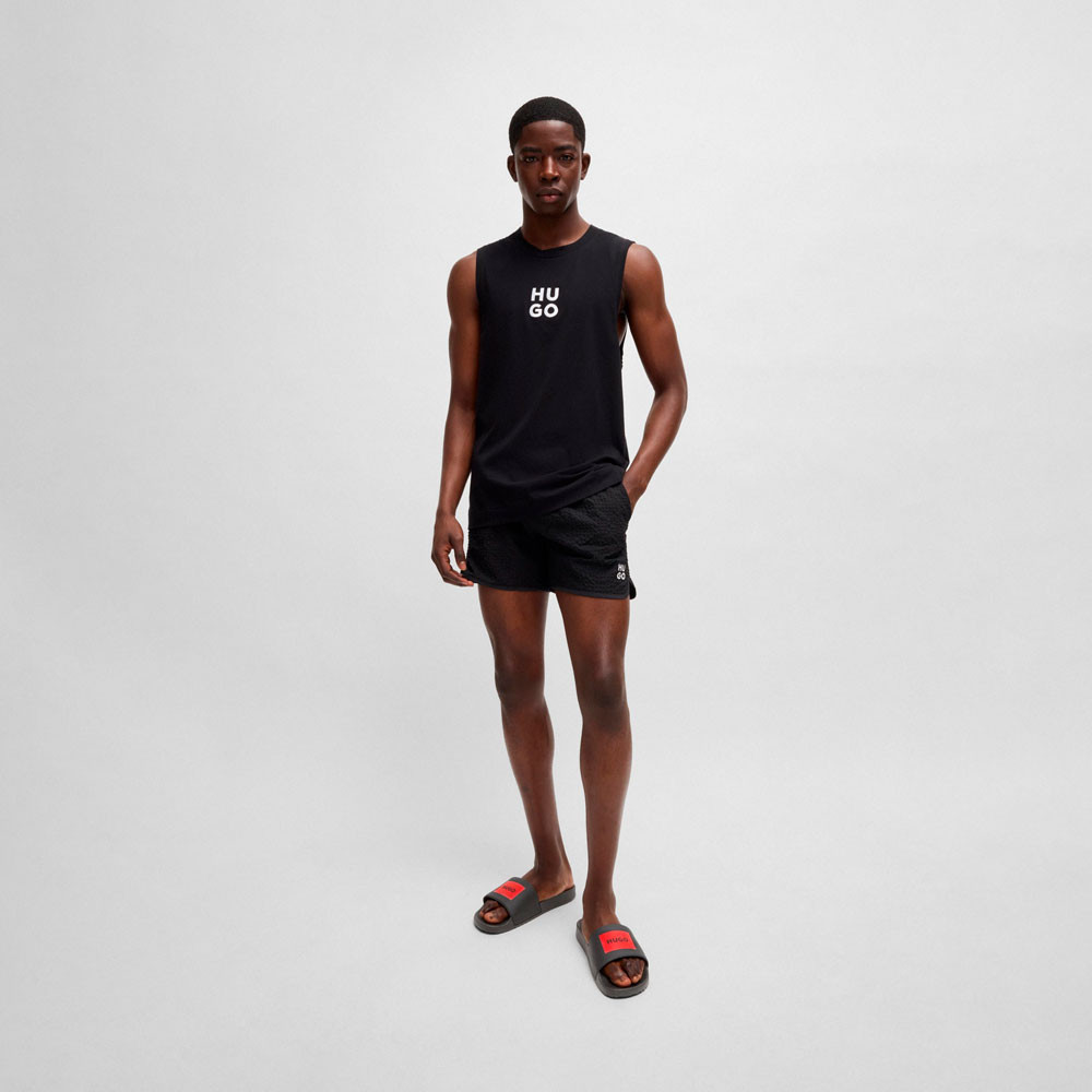 Chanclas con logo en la tira - Hugo Boss - Banango Shop