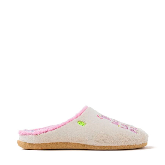 PANTUFLAS DE CASA PELO DIBUJO Y FRASE SCANLON - Hot Potatoes - Banango Shop
