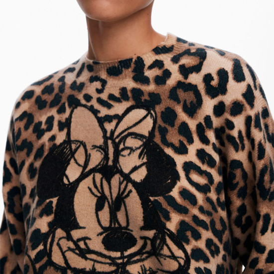Jersey Minnie animal print - Desigual - Banango Shop