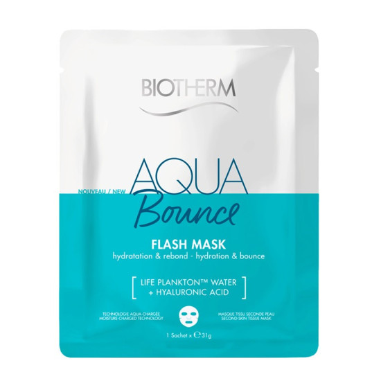 Mascarilla Facial Aqua Bounce Flash Mask - BIOTHERM - Banango Shop
