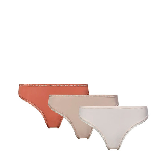 PACK DE 3 TANGAS DE ENCAJE FLORAL - Tommy Hilfiger - Banango Shop