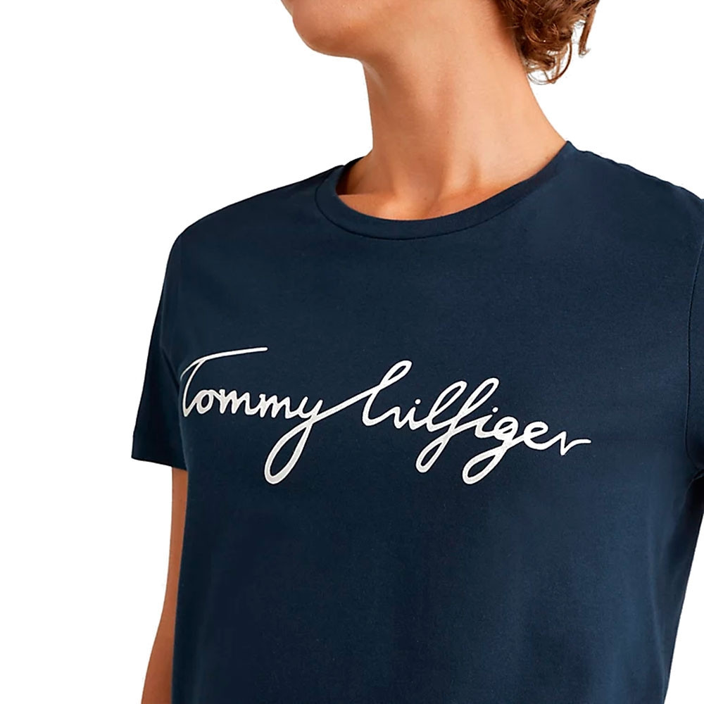 CAMISETA HERITAGE CON LOGO - Tommy Hilfiger - Banango Shop