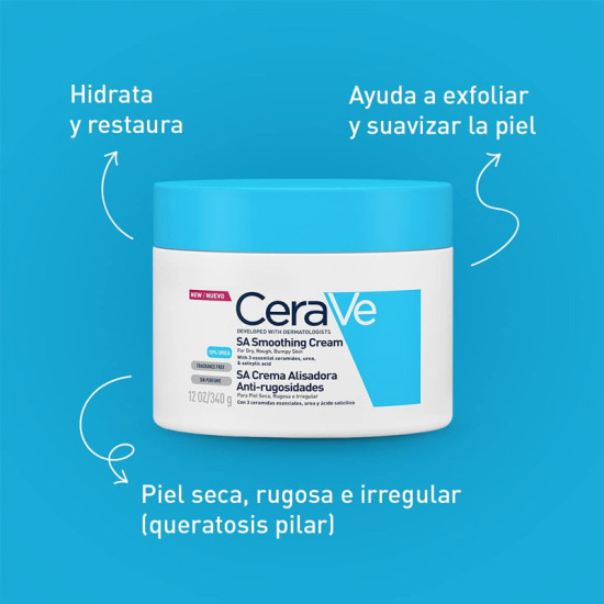 SA Crema Alisadora Anti-rugosidades - CERAVE - Banango Shop