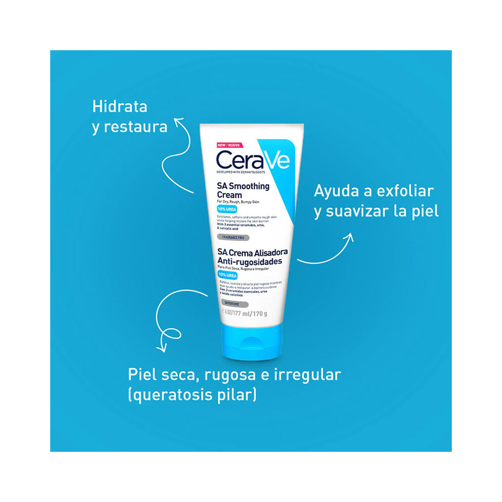 SA Crema Alisadora Anti-rugosidades - CERAVE - Banango Shop