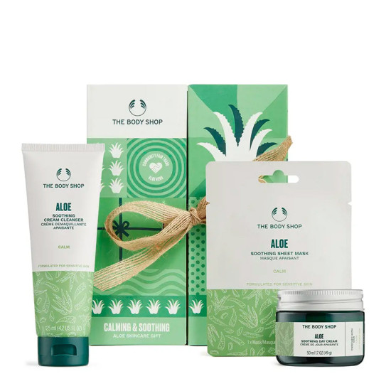 ALOE Skincare SET - THE BODY SHOP - Banango Shop
