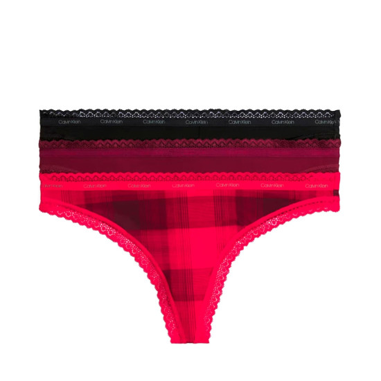 PACK DE 3 TANGAS BOTTOMS UP - Calvin Klein Underwear - Banango Shop