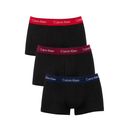 Pack de 3 bóxers de tiro bajo - cotton stretch - Calvin Klein Underwear - Banango Shop
