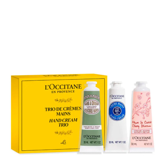 Trio De Crémes Mains Estuche - L'Occitane - Banango Shop
