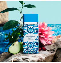 Light Blue Capri In Love - DOLCE & GABBANA - Banango Shop