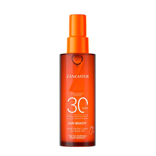 Sun Beauty Aceite Sedoso Acelerador Del Bronceado SPF30 - LANCASTER - Banango Shop