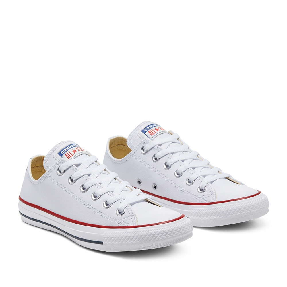 Zapatillas bajas de piel Converse Chuck Taylor blancas - Converse - Banango Shop