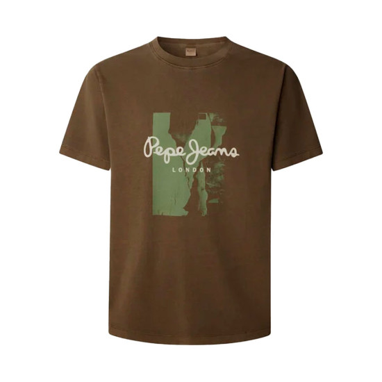 Camiseta Logo Estampado Fit Regular - Pepe Jeans - Banango Shop