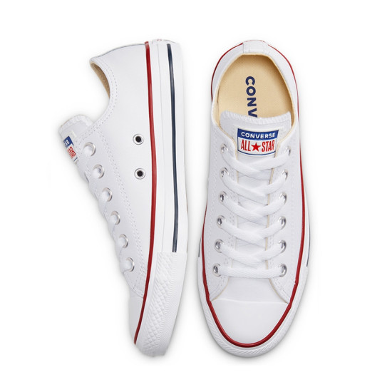 Zapatillas bajas de piel Converse Chuck Taylor blancas - Converse - Banango Shop