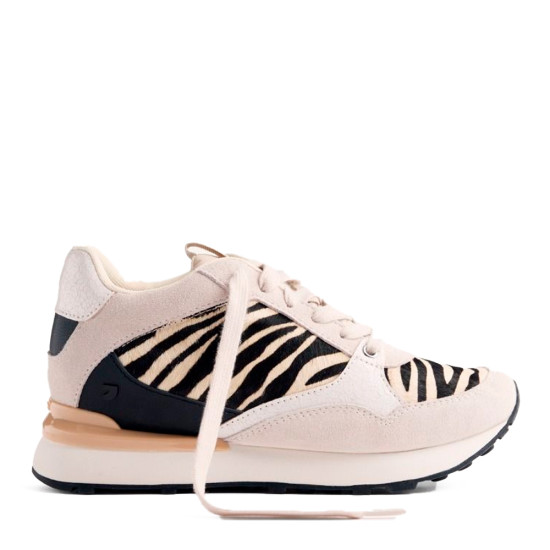 ZAPATILLAS PIEL ESTAMPADO ANIMAL CUÑA BARODA - Gioseppo - Banango Shop