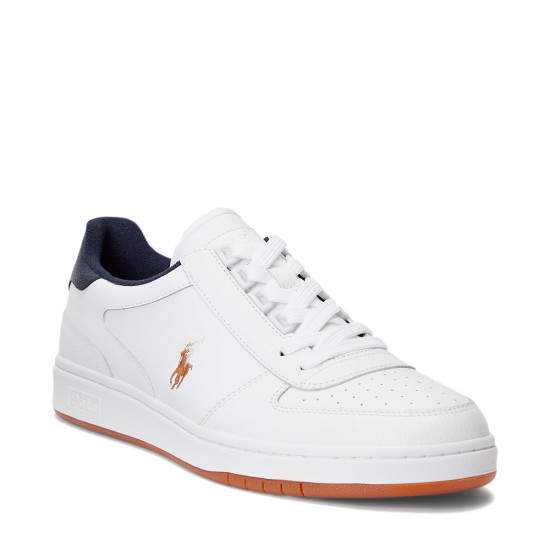 Zapatillas bajas de cuero Court - Ralph Lauren - Banango Shop